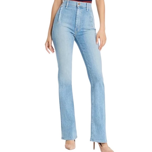 Mother The Drama Jeans in Mapping it Out Wash 29 - Picture 6 of 13